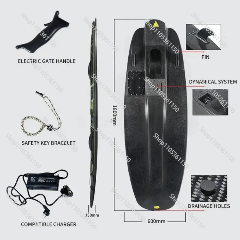 Electric Surfboard Jetboard - Papan Selancar Jet Listrik Kecepatan Tinggi