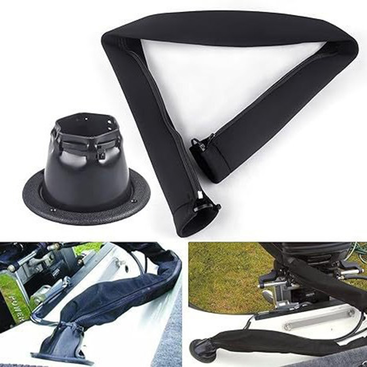 Electric Jet Board Motor - Penutup Kabel Kawat Hitam Ber-resleting 48