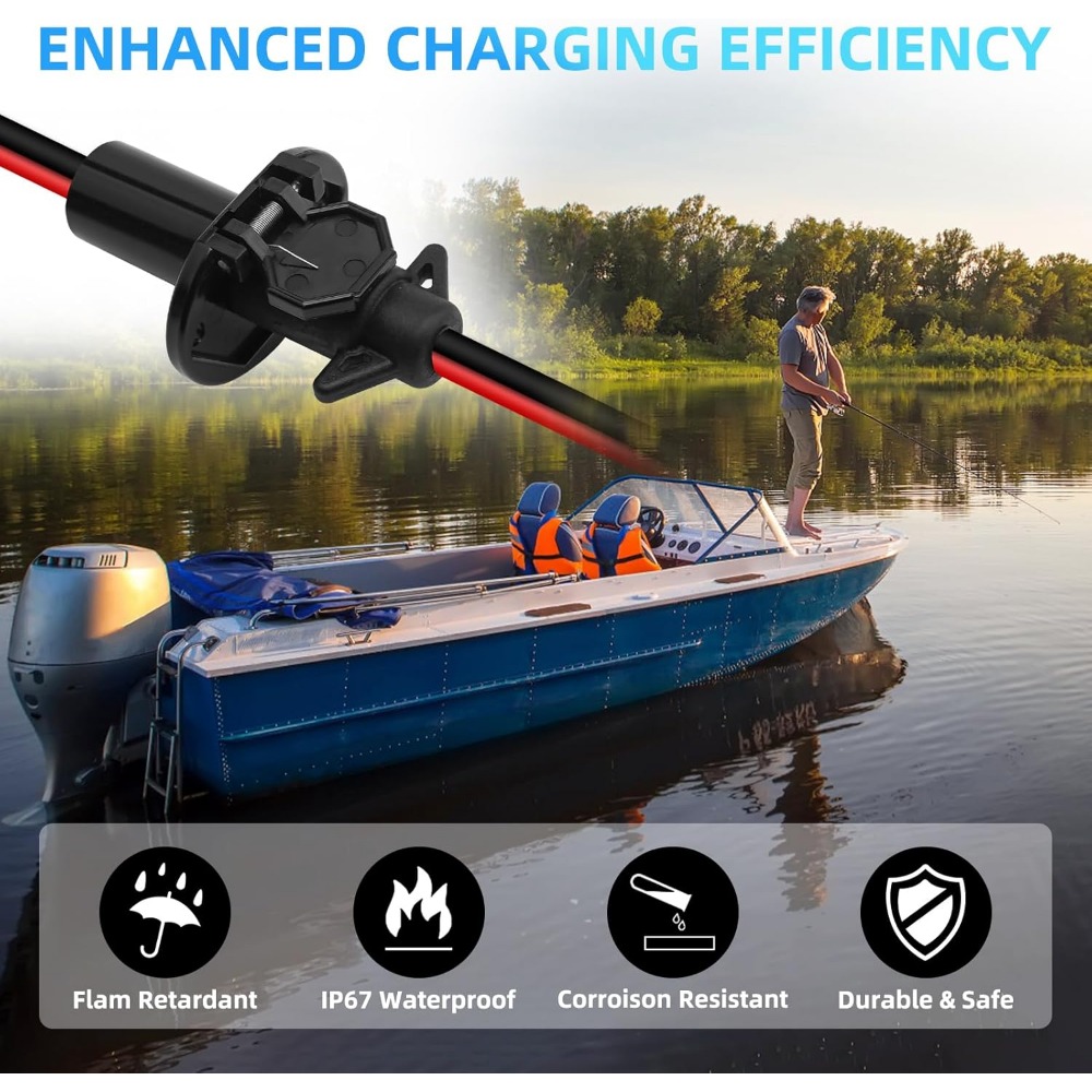 Konektor cepat Trolling 12v/8  - Electric Jet Board Motor ulasan dan harga