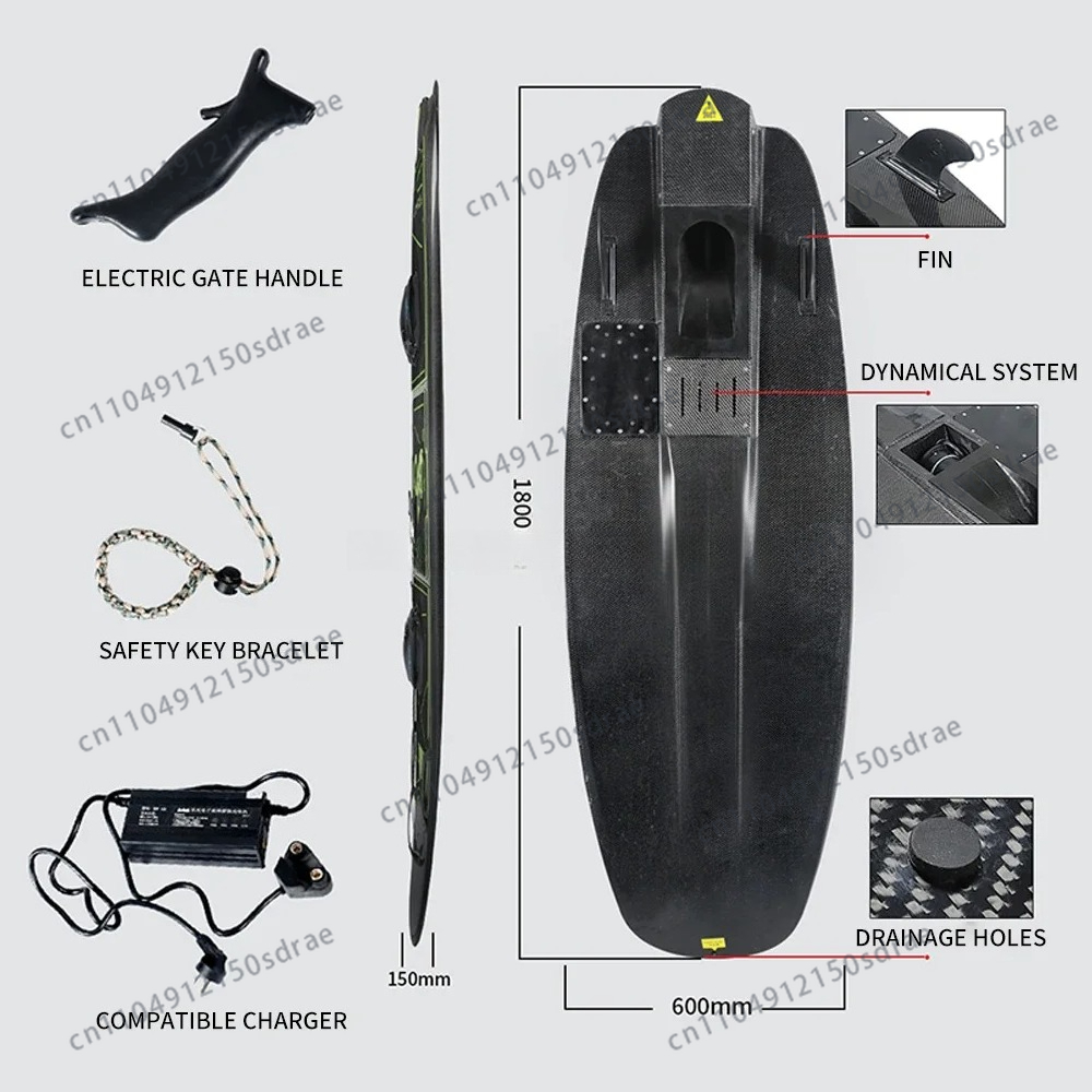 Papan Selancar Jet Listrik Kec - Electric Surfboard Jetboard ulasan dan harga