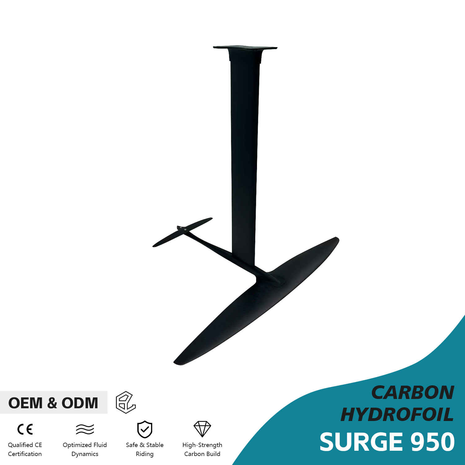 SURGE 950 AXIS Foil, Set Sayap - Hydrofoil Wing Set Carbon Fiber ulasan dan harga