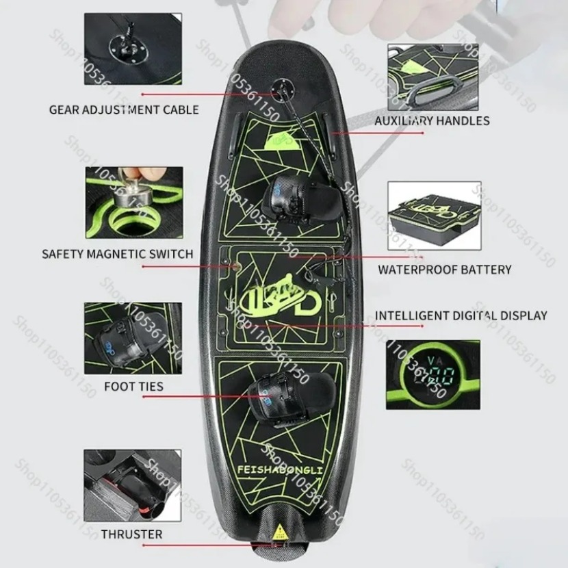 Papan Selancar Jet Listrik Kec - Electric Surfboard Jetboard ulasan dan harga