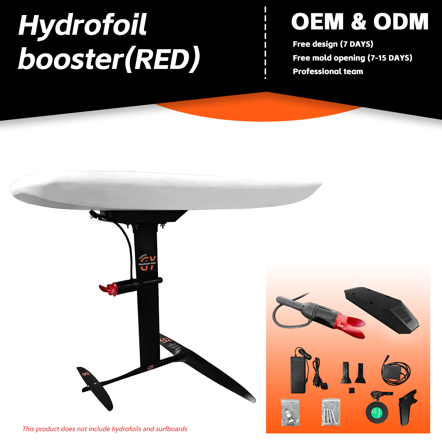 2024 BARU 3000W Power Assist H - Electric Surfboard 3000W ulasan dan harga