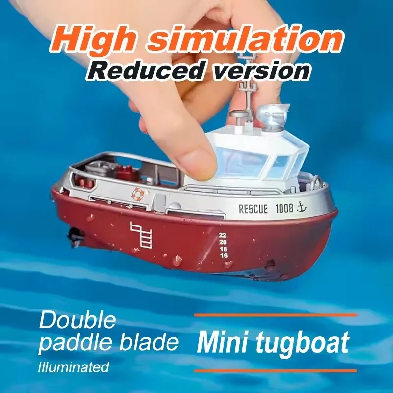 ZWN 1/32 RC Tugboat, Kapal Rem - Electric Jet Board Motor ulasan dan harga