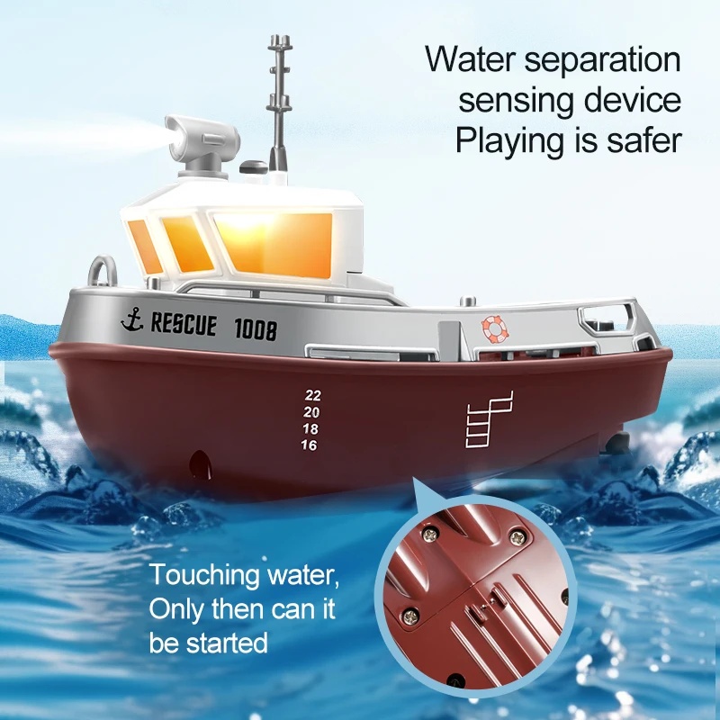 ZWN 1/32 RC Tugboat, Kapal Rem - Electric Jet Board Motor ulasan dan harga