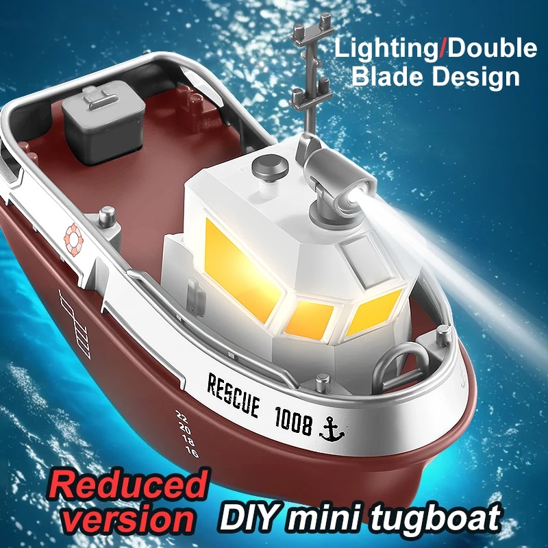 ZWN 1/32 RC Tugboat, Kapal Rem - Electric Jet Board Motor ulasan dan harga
