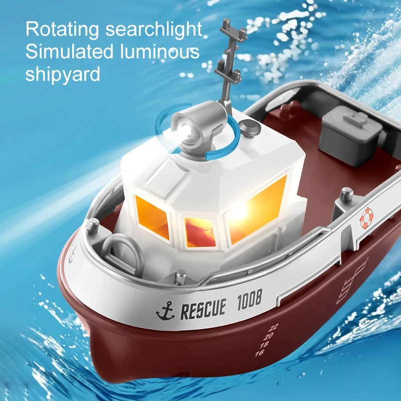 ZWN 1/32 RC Tugboat, Kapal Rem - Electric Jet Board Motor ulasan dan harga