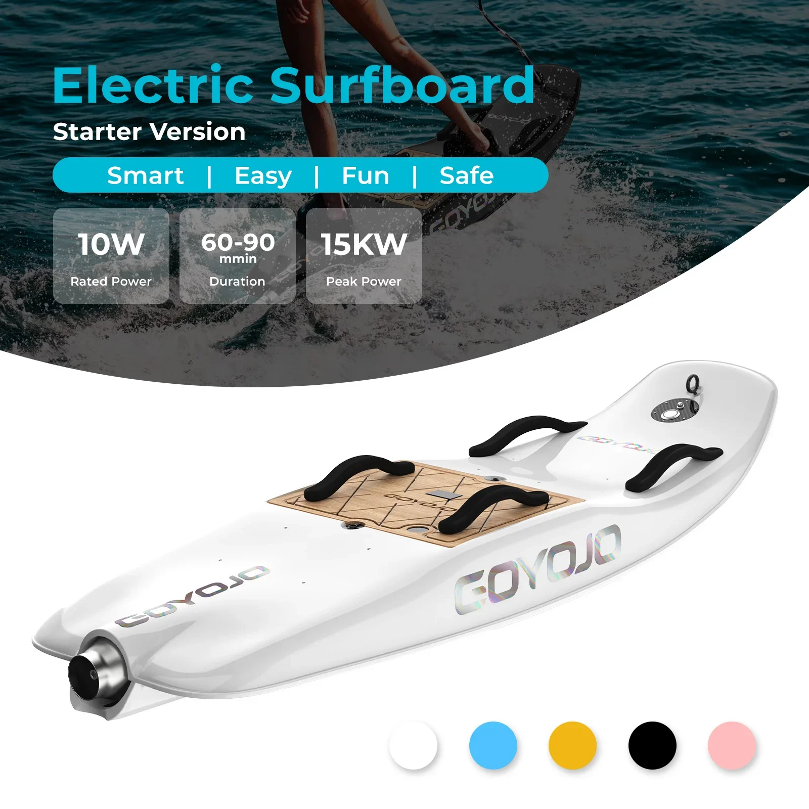 GOYOJO Papan Selancar Listrik  - Electric Surfboard Jetboard ulasan dan harga